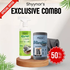 Exclusive Kitchen Cleaner (500ml) + Microfiber Cloth